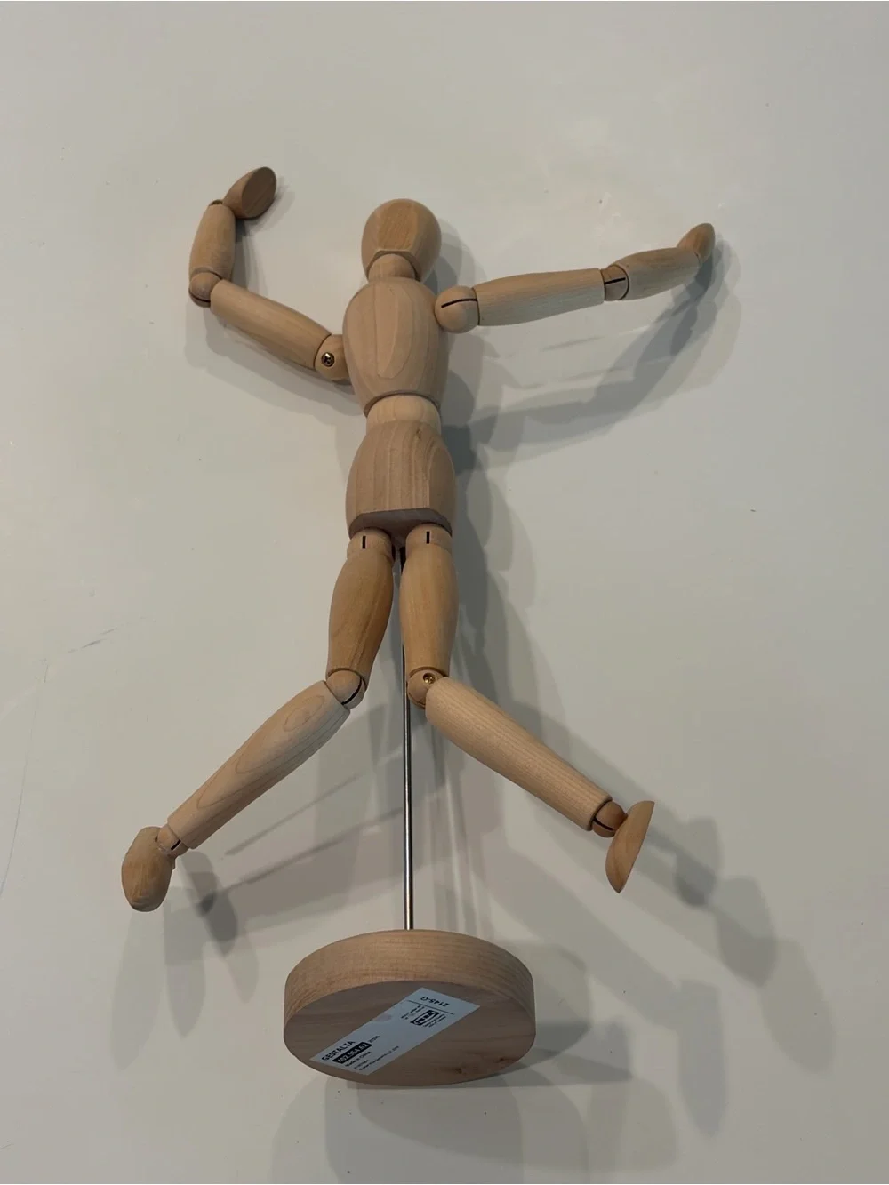 IKEA Natural Wood Artist Figure Neutral